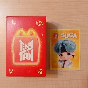 Tiny Tan BTS Suga McDonald's Happy Meal Toy Figurine